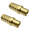 GRIDTECH (2 Pack) Brass 3/4” PEX to 3/4” Hose Barb