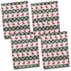 By Robelli Large Felt Fun Festive Green, Red And White