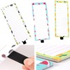 Roczential 3 Pack Magnetic Notepads for Refrigerator Grocery List Magnet