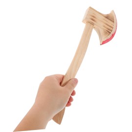 WOONEKY 2pcs Realistic Bloody Axe Props Festival Prank Decorations Versatile Cosplay Themed Party Accessories Lifelike Simulation for Playtime Theater Training