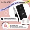 M - E-ZDrill Rechargeable Electric Nail Drill, 35k RPM, Smart