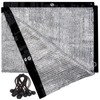 70% Aluminum Shade Cloth 13 FT x 13 FT, Durable