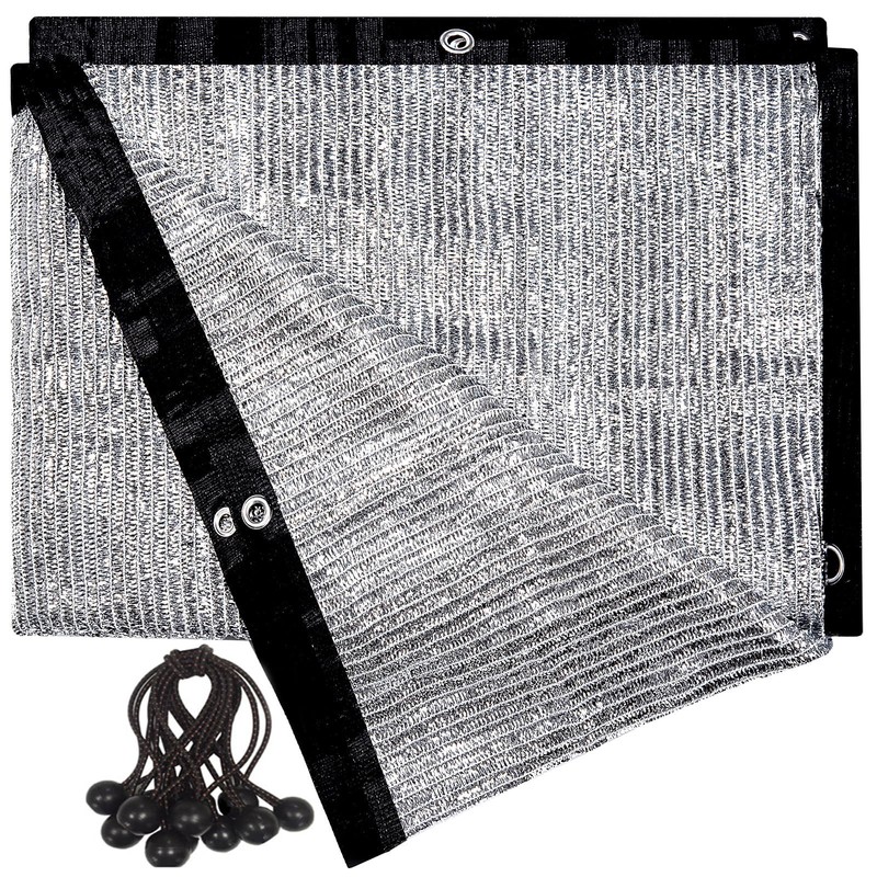 70% Aluminum Shade Cloth 13 FT x 13 FT, Durable
