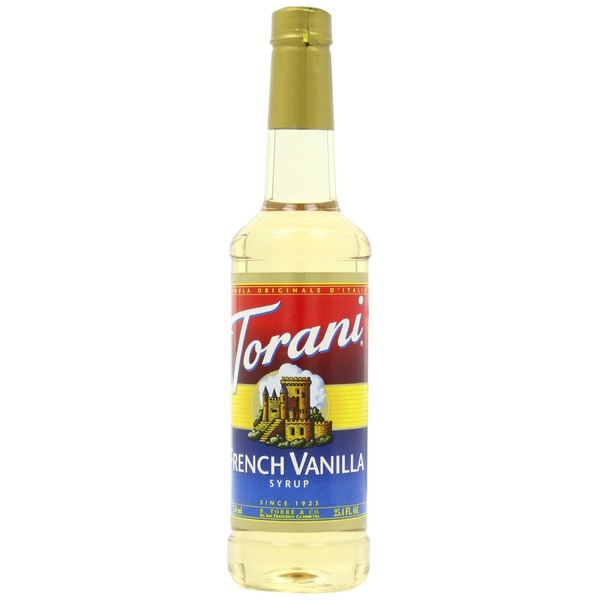 Torani Syrup, French Vanilla, 25.4-Ounce Bottles (Pack of 3)