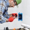 5-Pack Single Gang Electrical Outlet Box Extenders, 4.25x2.24x2.67 Inch Plastic