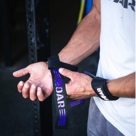 Roar® Weight Lifting Straps, Professional Deadlift Straps, Wrist Straps Weightlifting, Gym Wrist Straps, Weightlifting Straps for Men and Women, Bodybuilding Straps, Olympic Lifting Straps. (Blue)