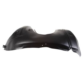 TRQ Front Right Inner Fender Liner Black Passenger Side Compatible with 2000-2007 Ford Focus FO1251107