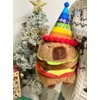 RichRabbit Hamburger Capybara Plush Capibara Stuffed Animal Plushies Toys Hugging
