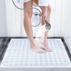 Anti-Slip and Mildew-Proof Square Shower mats 21 x 21 inches,Bath