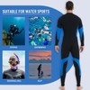 Lemorecn 2mm Wetsuits Front Zip for Men, Men's 2mm Wetsuit