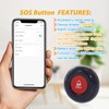 WiFi Smart Wireless Caregiver Pager Call Button System Emergency Alert