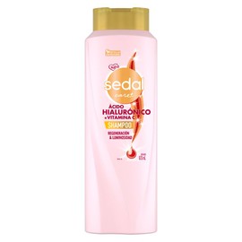 Sedal Shampoo Acido Hialuronico y Vit C, Botella 620ml