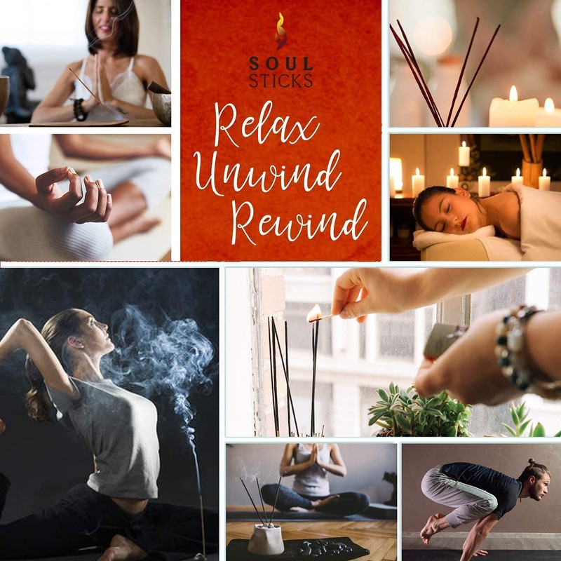 SOUL STICKS Maya Palo Santo Variety 4 Pack Incense Sticks