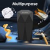 2Pcs Car Trash Cans, Leakproof Universal Mini Automatic Portable Garbage