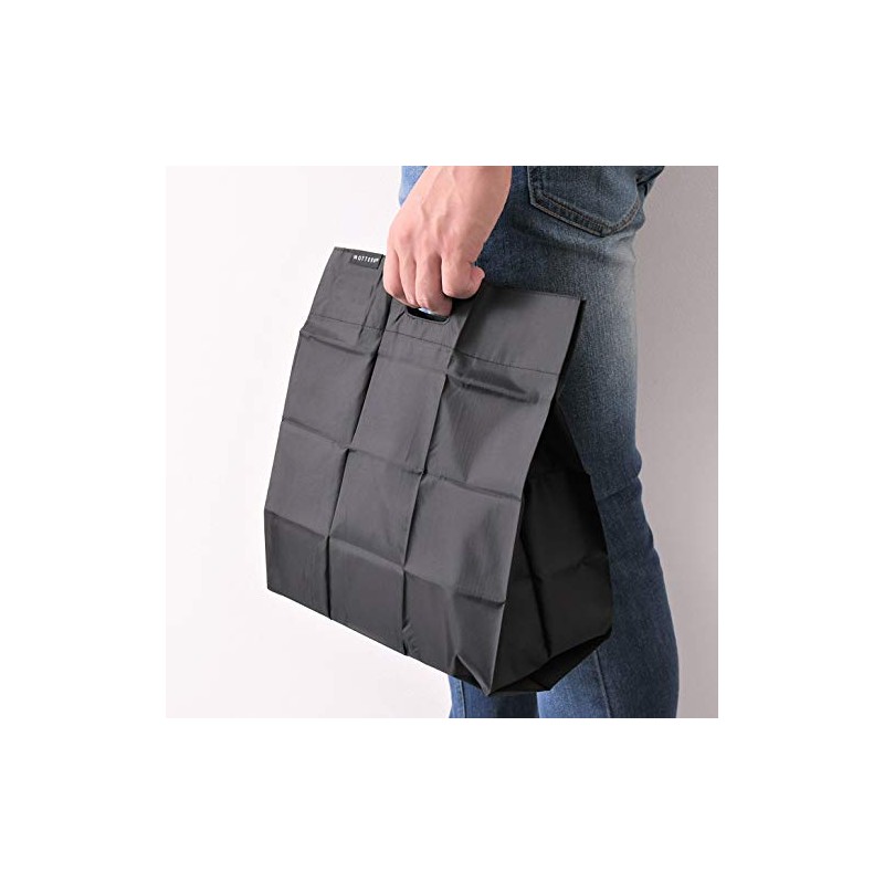 MOTTERU MO-1108-009 Pocket Square Bag, Black