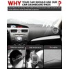 Autorder Dashboard Cover Mat for 2010-2013 Mazda 3 Sedan/Hatchback/MazdaSpeed3 Accessories