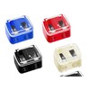 Make Up Pencil Sharpener,4 Pack Cosmetic Pencil Sharpener,Eyeliner Sharpener Lip Pencil Sharpener Cosmetic Pencil Sharpener Dual Sharpener,Multi Colors Pencil Sharpener for Makeup