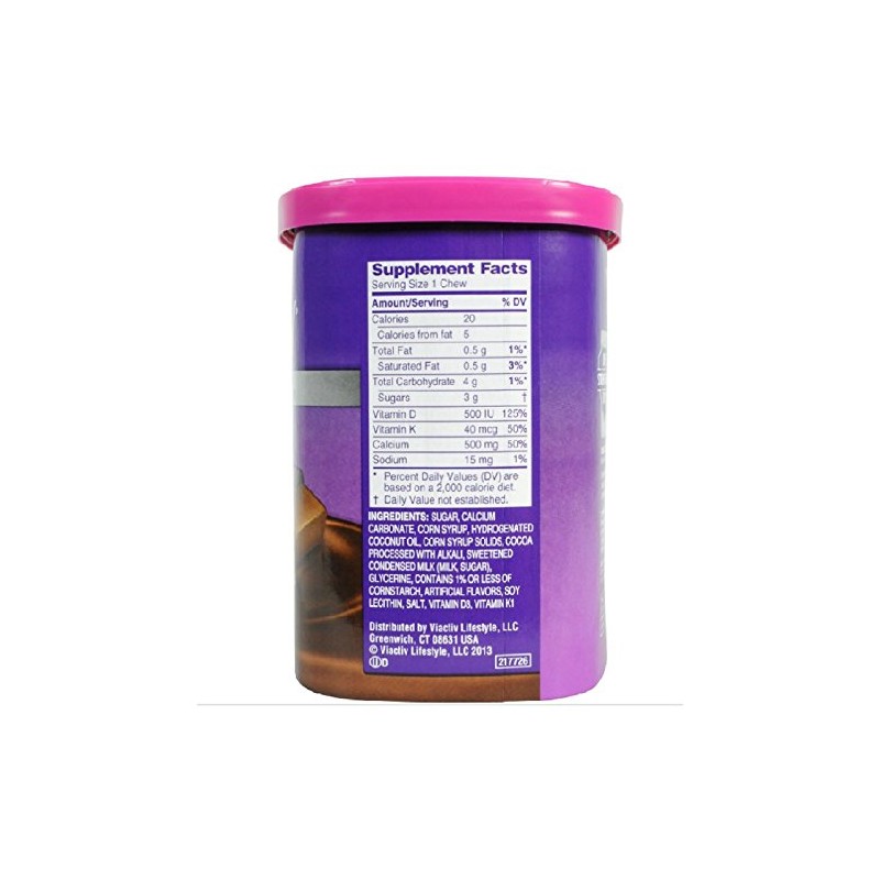 Viactiv Max Formula Calcium +Vitamin D3 Supplement for Bone Health