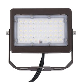 GREENLIGHTDEPOT LED Flood Light - 50W - 6400 Lumens - FL06E - Photocell Included - UL+DLC5.1 (4000K)