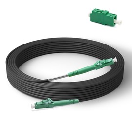 Qilnyeh 10M Armoured Fibre Optic Cable LC/APC to LC/APC