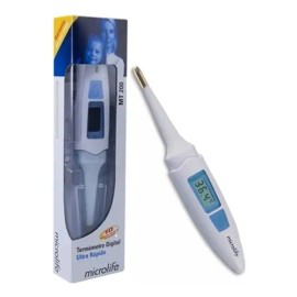 Termometro Digital Oral Axilar Rectal Punta Flexible 10sg*