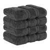 American Soft Linen Luxury Washcloths for Bathroom, 600 GSM 100%