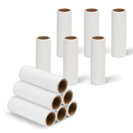 LELE LIFE 360 Sheets Refills for Mini Lint Roller, Extra Sticky Sheets for Travel Portable Small Lint Roller Cat Dog Pet Hair Remover, 12 Rolls