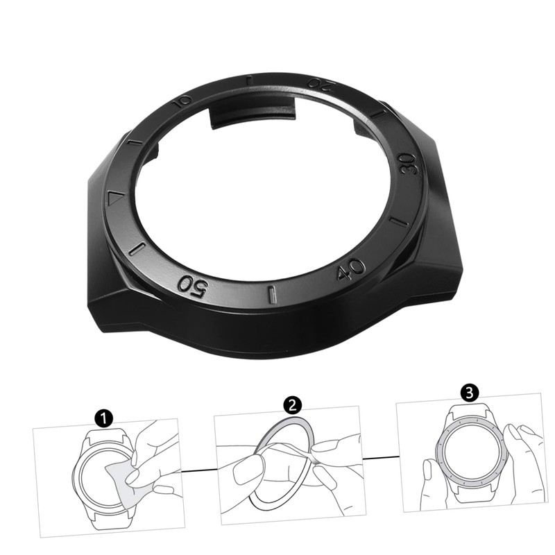 TEHAUX 1pc PC Protective Case Holder Watchband Protector Smartwatch Accessories