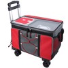 50-Can Large Rolling Cooler, Leakproof Insulated Cooler with Wheels and