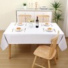 Homaxy Table Cloth Rectangular 100x140 cm, Washable Polyester Jacquard Tablecloth,