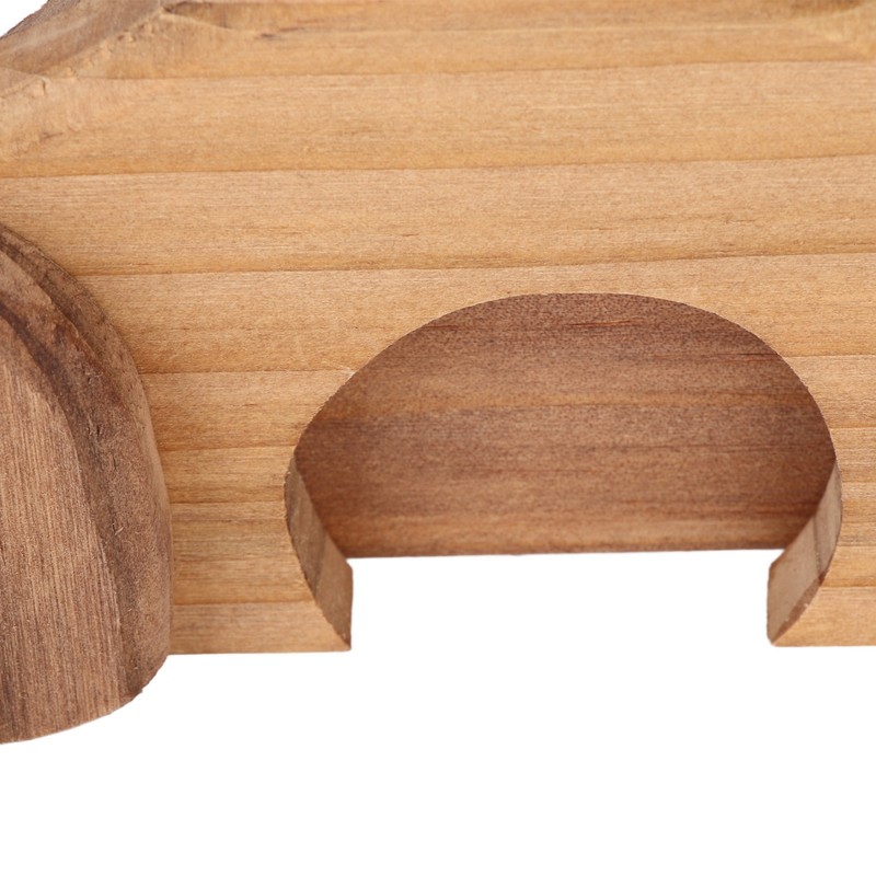 Easter Scene Decoration Handcrafted Wooden Empty Tomb Cross Decoration for