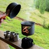Toboli Camping Crockery Set of 6 Cookware for Outdoor Cooking