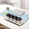 Programmable Macro Keyboard, Mechanical Gaming Macro Keyboard with Customized Knobs,