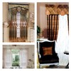 60 Pcs Metal Drapery Rings & Curtain Hooks, 30 mm