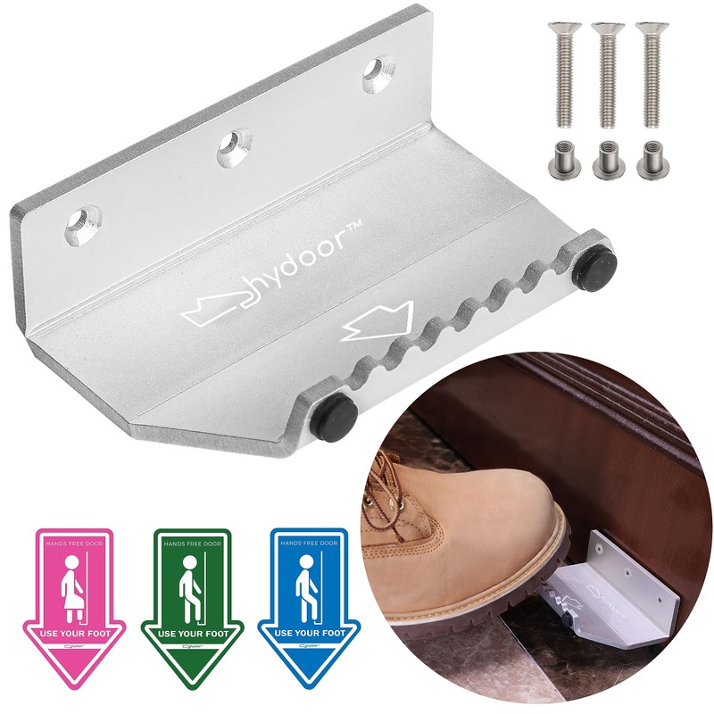 Hands Free Door Handle Opener, Foot Pull for Public Bathroom