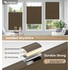 LazBlinds No Tools No Drill Cordless Cellular Shades, Blackout Light