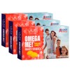 VIVRI Omega Me Suplemento Alimenticio de Omega-3, EPA, DHA y D3  90 Gomitas Suaves Sabor Naranja-Limn Sin Azcar hechas para Nios y Adultos            