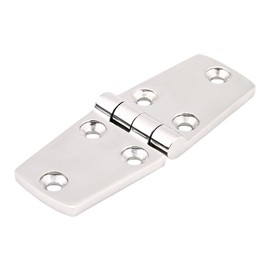 Keenso Marine Carbine Hinge Boat Stainless Steel Door Hinge Boat Cabin Door Hatch Stainless Steel Hinge for Lids, Hatches, Compartments and Doors (102 x 38)