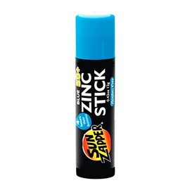 Sun Zapper Zinc Stick Blue SPF 50  Protector Solar Mineral en Stick a base de zinc color AZUL 12g Alta proteccin solar UVAUVB Damplio espectro con... 