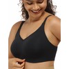 COMFELIE Wireless Bra Wireless Supportive Bra Comfy Bra Sports Bras