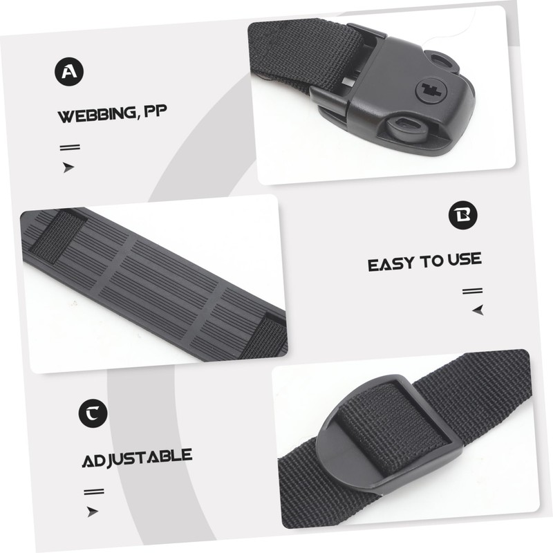 Outanaya 1Set Heavy Duty Hot Tub Cover Straps Secure Fixing