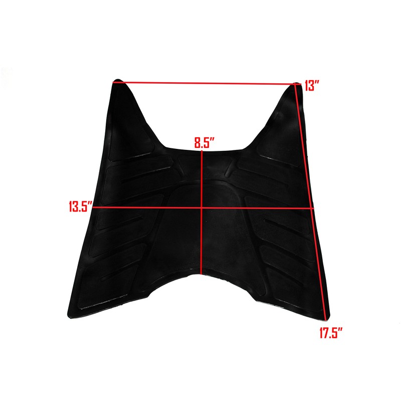 Scooter Floor Mat - 64340-KY-9000 - Black