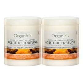 Crema Protectora Concentrada Aceite Tortuga 600grs. 2 Piezas