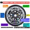 AOWISH Inline Skate Wheels 85A Outdoor Asphalt Formula Hockey Roller