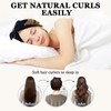 Gwabee No Heat Curling Headband, 70" Soft Hair Curlers to