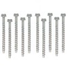 Merriway BH03044 Self Tapping Concrete/ Masonry Bolt M6 x 100