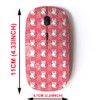 2.4G Wireless Mouse with Cute Pattern Design for All Laptops