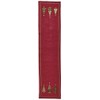 SARO LIFESTYLE Embroidered Christmas Tree Design Table Runner, Red, 16"x70"
