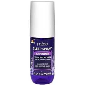 Spray de lavanda para dormir con melatonina, niebla natural de almohada para un sueño profundo, spray calmante de lino lavanda para adultos, regalos p