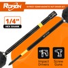 18-Piece Long Magnetic Nut Driver Set for Impact Drill, SAE
